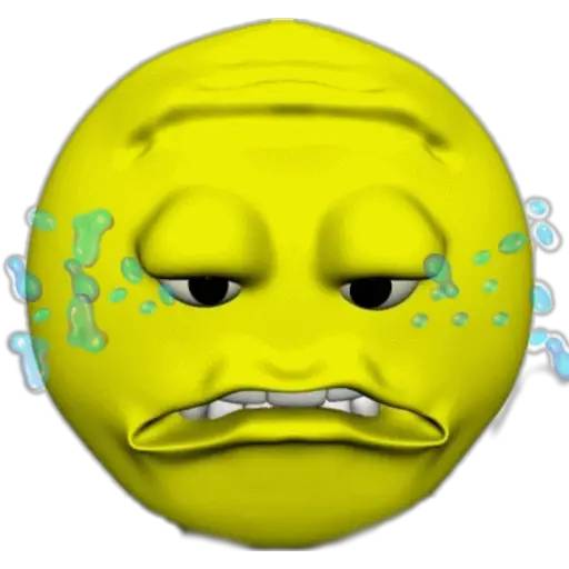 Набор стикеров Cursed Emojis amk🦟🦟🦟 для WhatsApp 1