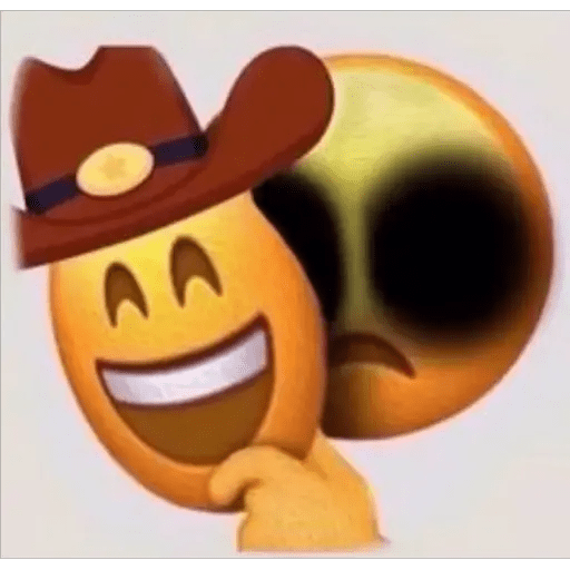 Набор стикеров cursed emojis для WhatsApp 11