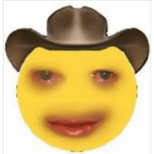 Набор стикеров cursed emojis для WhatsApp 16