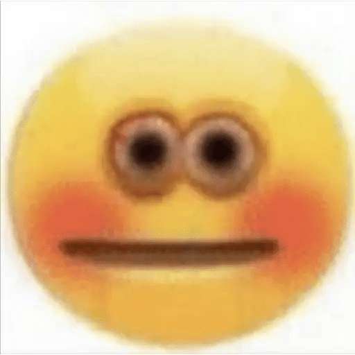 Набор стикеров cursed emojis для WhatsApp 2