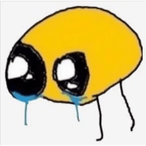 Набор стикеров cursed emojis для WhatsApp 21