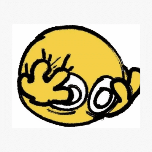 Набор стикеров cursed emojis для WhatsApp 3