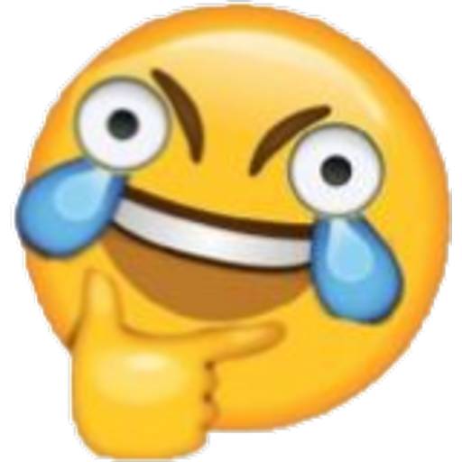 Набор стикеров Cursed Emojis L U X E для WhatsApp 13