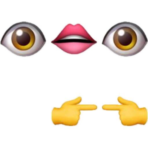 Набор стикеров Cursed Emojis L U X E для WhatsApp 14