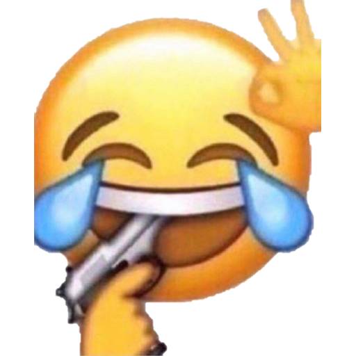 Набор стикеров Cursed Emojis L U X E для WhatsApp 16