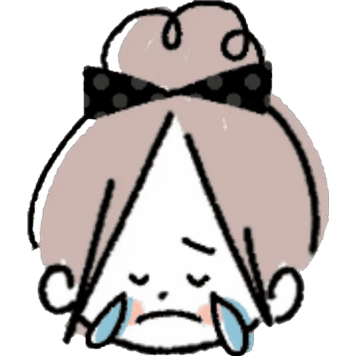 Набор стикеров Cute Girl Emoji для WhatsApp 13