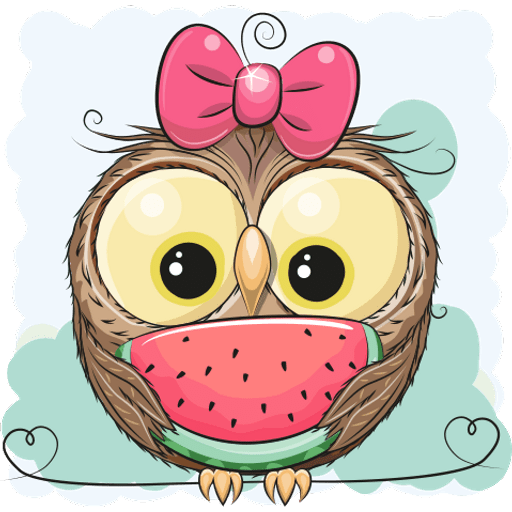 Набор стикеров Cute Owls для WhatsApp 15