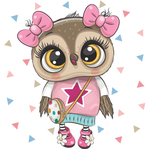 Набор стикеров Cute Owls для WhatsApp 2