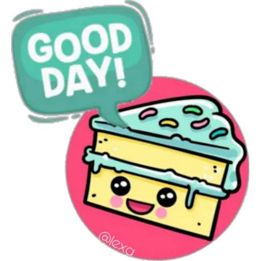 Набор стикеров 💜Cute Words💜 для WhatsApp 23