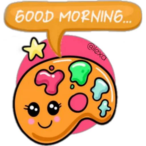 Набор стикеров 💜Cute Words💜 для WhatsApp 3