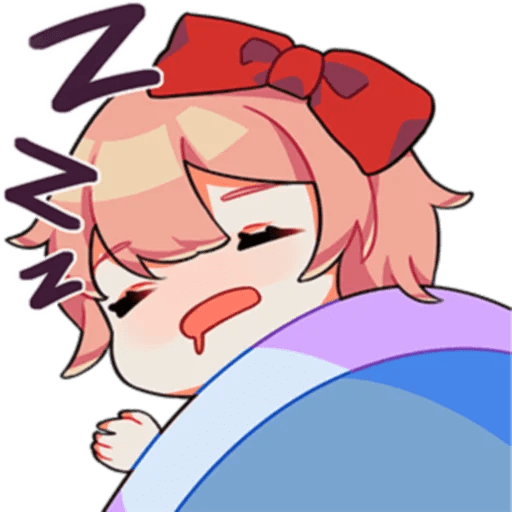 Набор стикеров DDLC для WhatsApp 25