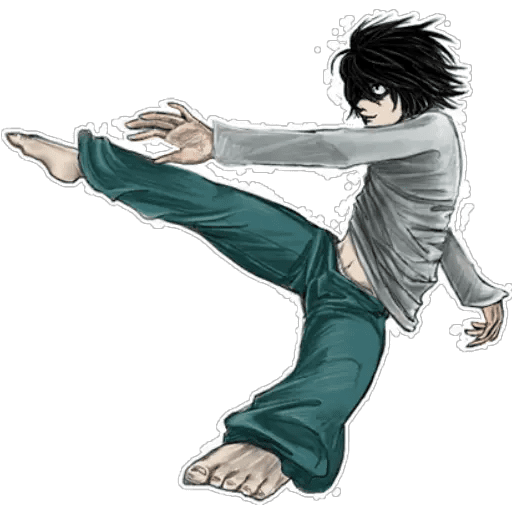 Набор стикеров Death Note для WhatsApp 10