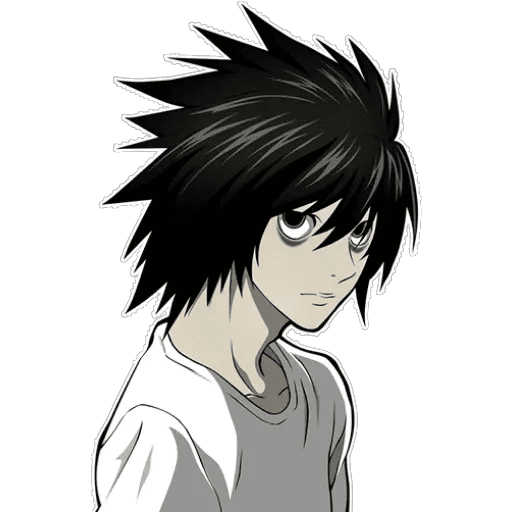 Набор стикеров Death Note для WhatsApp 14