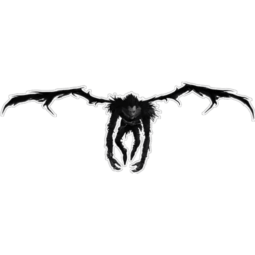 Набор стикеров Death Note для WhatsApp 18