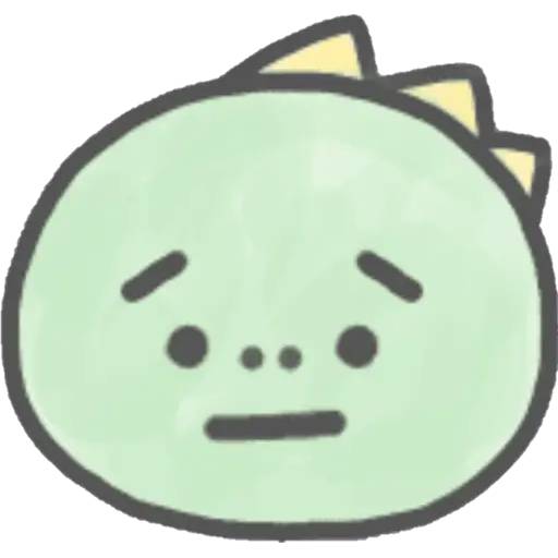 Набор стикеров Dino Emojis для WhatsApp 11