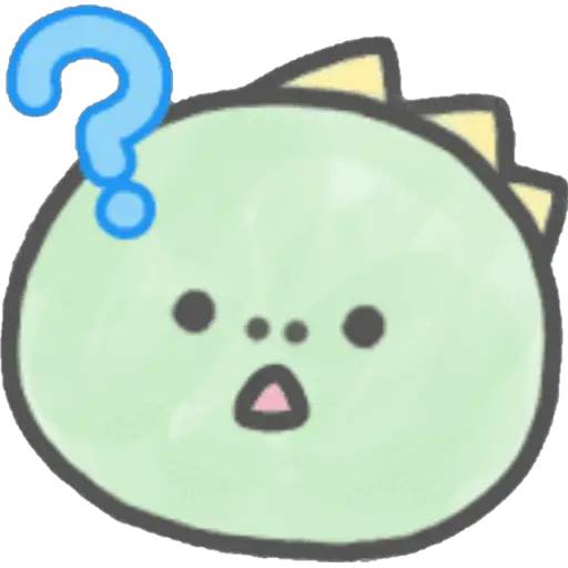 Набор стикеров Dino Emojis для WhatsApp 14