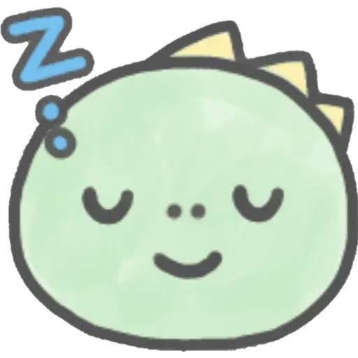 Набор стикеров Dino Emojis для WhatsApp 17