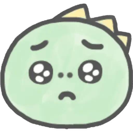 Набор стикеров Dino Emojis для WhatsApp 23