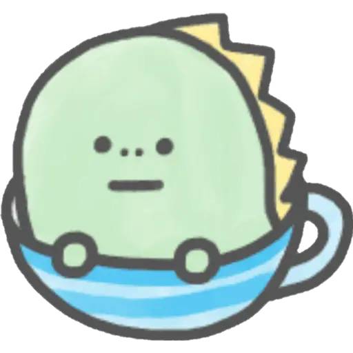 Набор стикеров Dino Emojis для WhatsApp 28