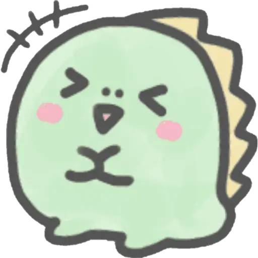 Набор стикеров Dino Emojis для WhatsApp 29