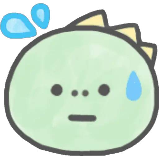 Набор стикеров Dino Emojis для WhatsApp 3