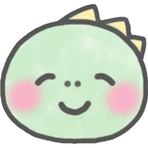 Набор стикеров Dino Emojis для WhatsApp 30