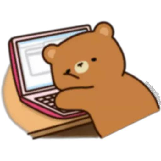 Набор стикеров 🐻🐾ʙᴏɴɴɪᴇ ʙᴇᴀʀ🐾🐻 для WhatsApp 13