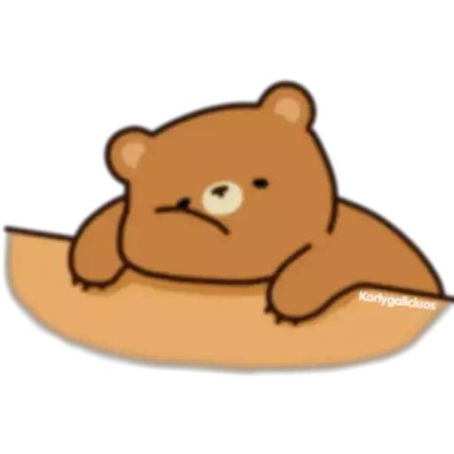 Набор стикеров 🐻🐾ʙᴏɴɴɪᴇ ʙᴇᴀʀ🐾🐻 для WhatsApp 18