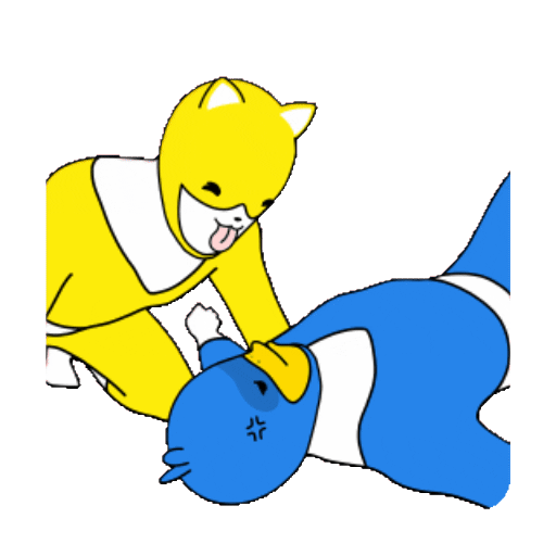 Набор стикеров 瘋狂動物戰隊:第二彈出任務 для WhatsApp 5