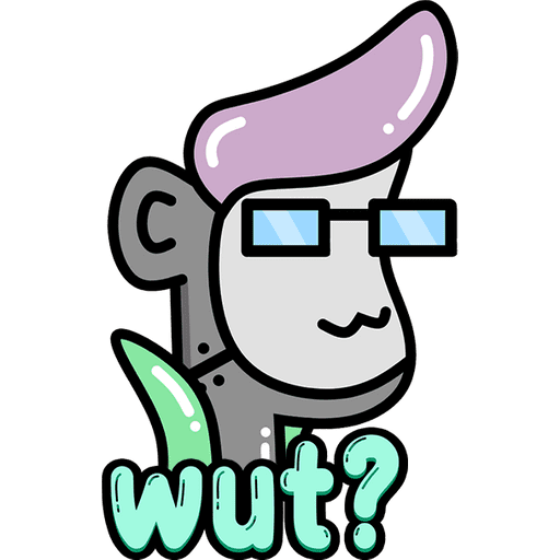 Набор стикеров DOODLE APE CHAMPS для WhatsApp 2