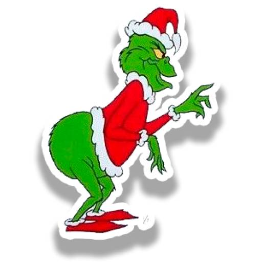 Набор стикеров El Grinch для WhatsApp 12