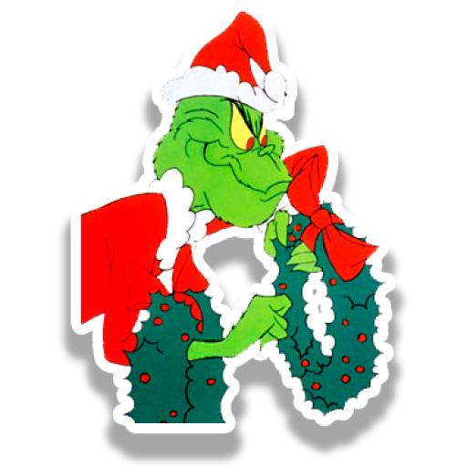Набор стикеров El Grinch для WhatsApp 13