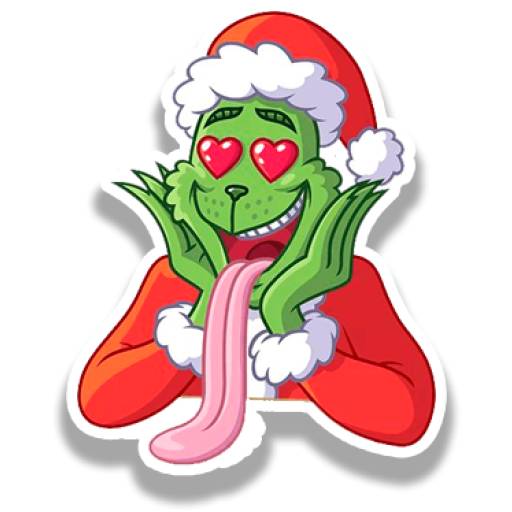 Набор стикеров El Grinch для WhatsApp 16