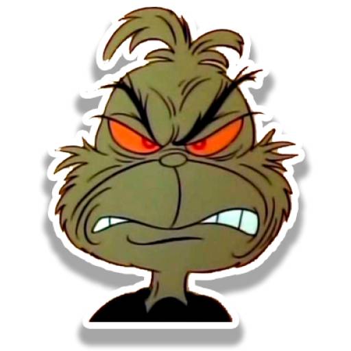 Набор стикеров El Grinch для WhatsApp 3