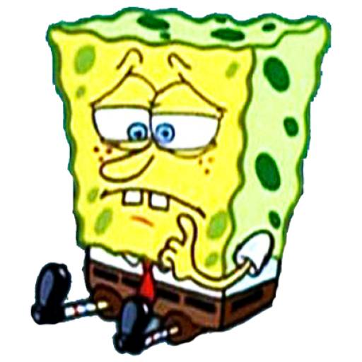 Набор стикеров El paquete de Bob Esponja для WhatsApp 11