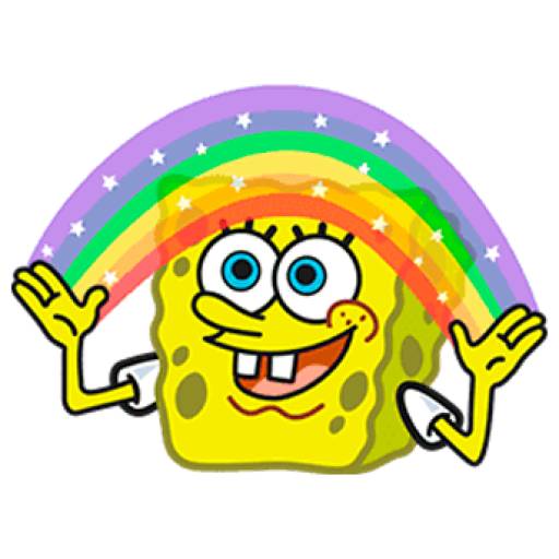 Набор стикеров El paquete de Bob Esponja для WhatsApp 14