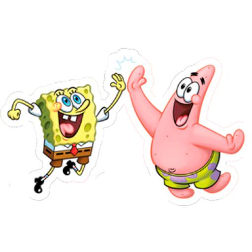 Набор стикеров El paquete de Bob Esponja для WhatsApp 16