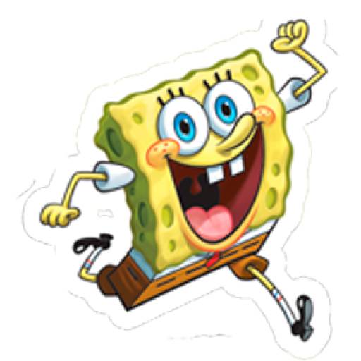 Набор стикеров El paquete de Bob Esponja для WhatsApp 17