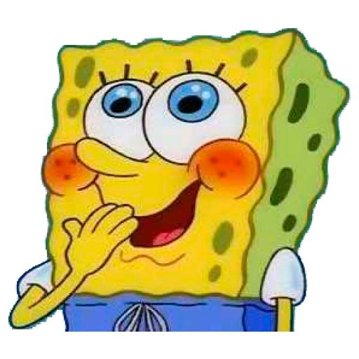 Набор стикеров El paquete de Bob Esponja для WhatsApp 19