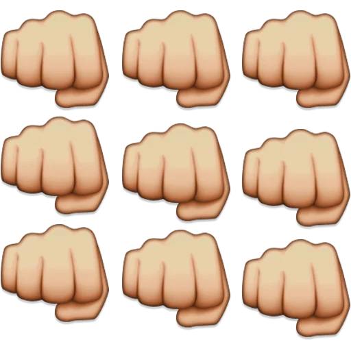 Набор стикеров emoji grid для WhatsApp 21