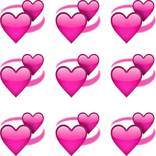 Набор стикеров emoji grid для WhatsApp 30