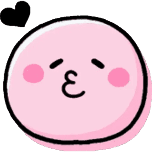 Набор стикеров Emojis Pink для WhatsApp 3