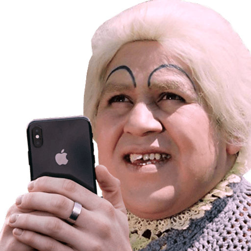 Набор стикеров En el Celular для WhatsApp 10