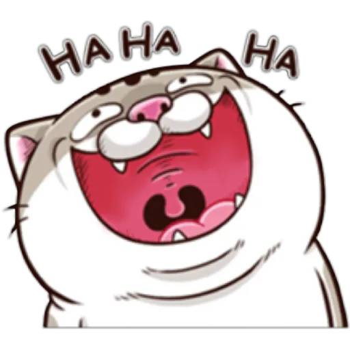 Набор стикеров Fat Ami для WhatsApp 10