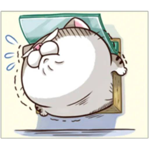 Набор стикеров Fat Ami для WhatsApp 13