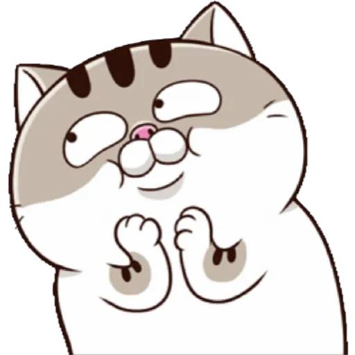 Набор стикеров Fat Ami для WhatsApp 19