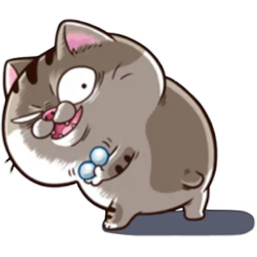 Набор стикеров Fat Ami для WhatsApp 2