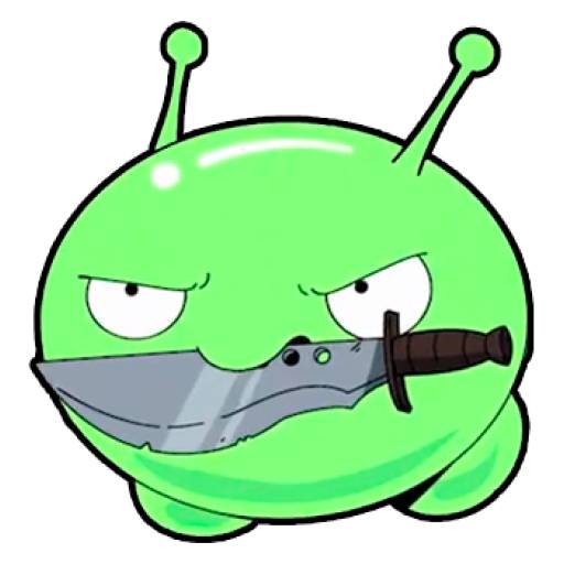 Набор стикеров Final Space для WhatsApp 14