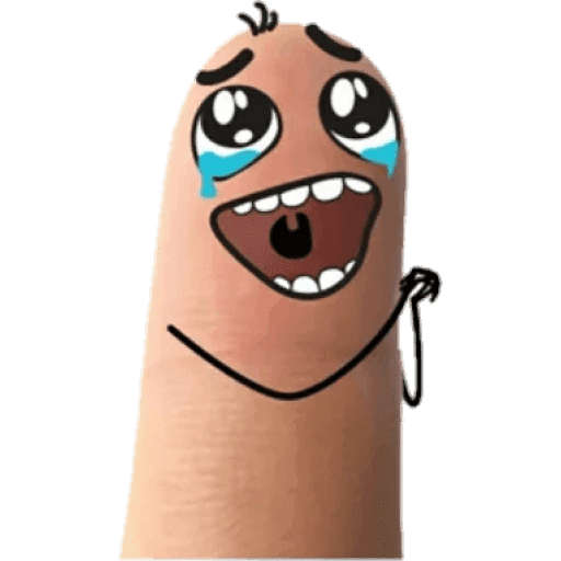 Набор стикеров Finger man для WhatsApp 10