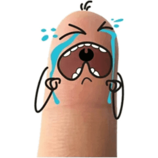 Набор стикеров Finger man для WhatsApp 11